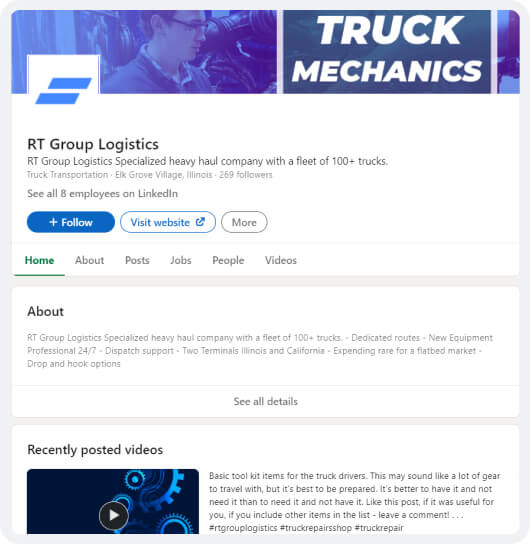 RT Group Logistics