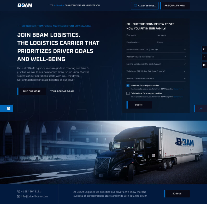 BBAM Logistics Inc
