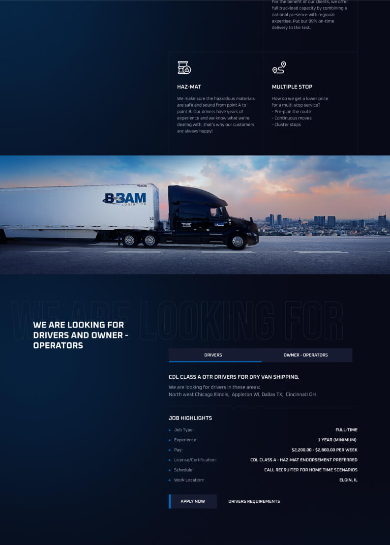 BBAM Logistics Inc